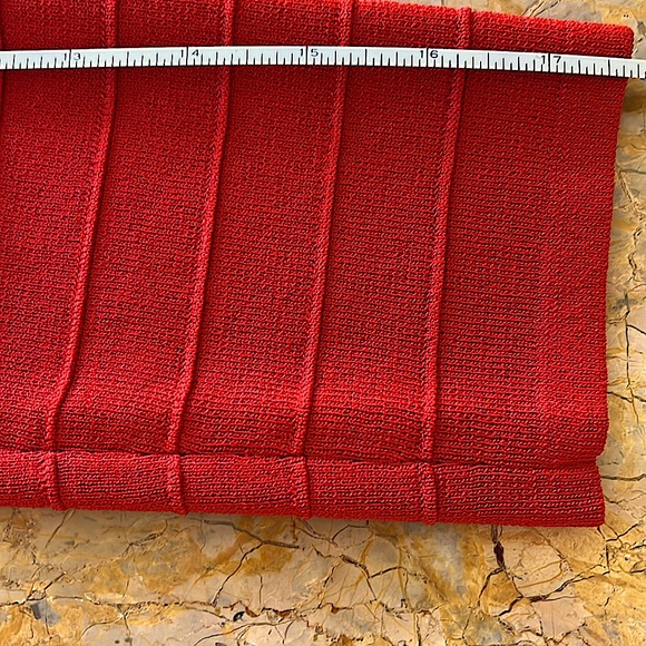 🍁🌺EUCJoseph A beautiful burntOrange. Is that SILK?Square neckline3/4 sleeveS:S - Picture 5 of 7